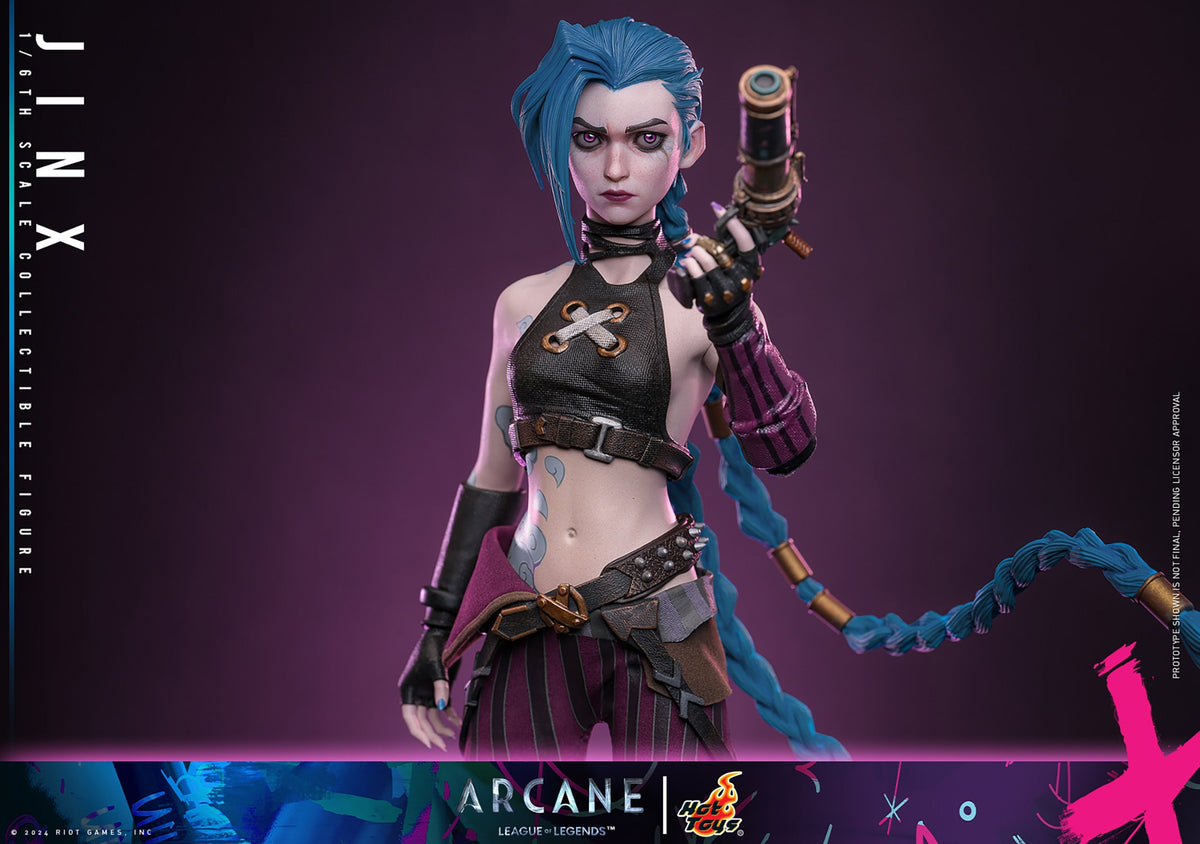 LAST CHANCE! Arcane - Jinx 1:6 Scale Figure | Hot Toys Scale Figure - Tophatter Daily Deals