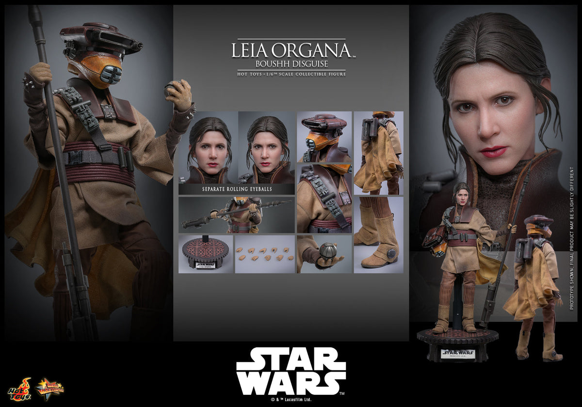Star Wars - Return Of The Jedi Hot Toys 1/6 Leia Organa (Boushh Disguise) Other Collectibles - Tophatter Daily Deals