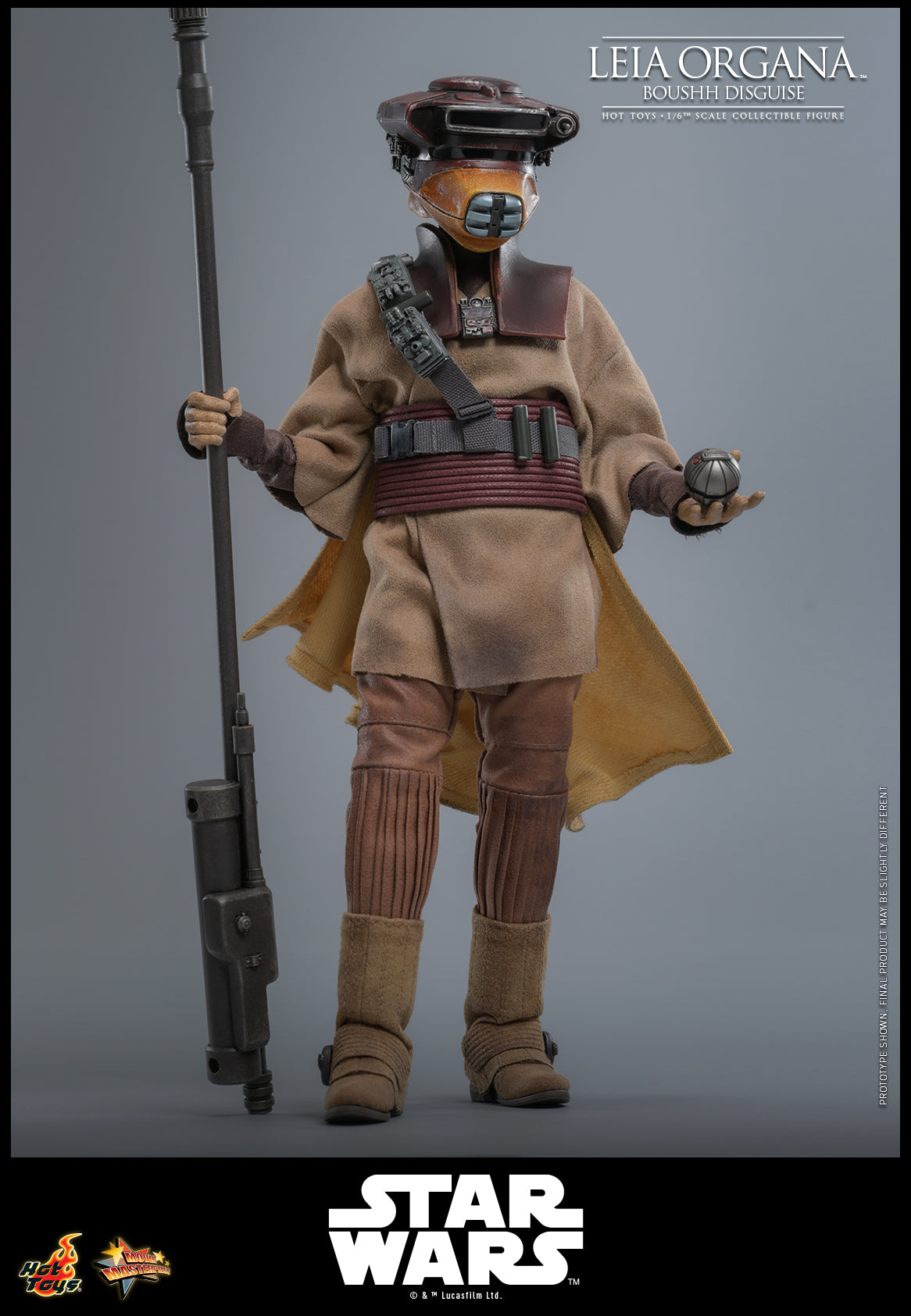 Star Wars - Return Of The Jedi Hot Toys 1/6 Leia Organa (Boushh Disguise) Other Collectibles - Tophatter Daily Deals
