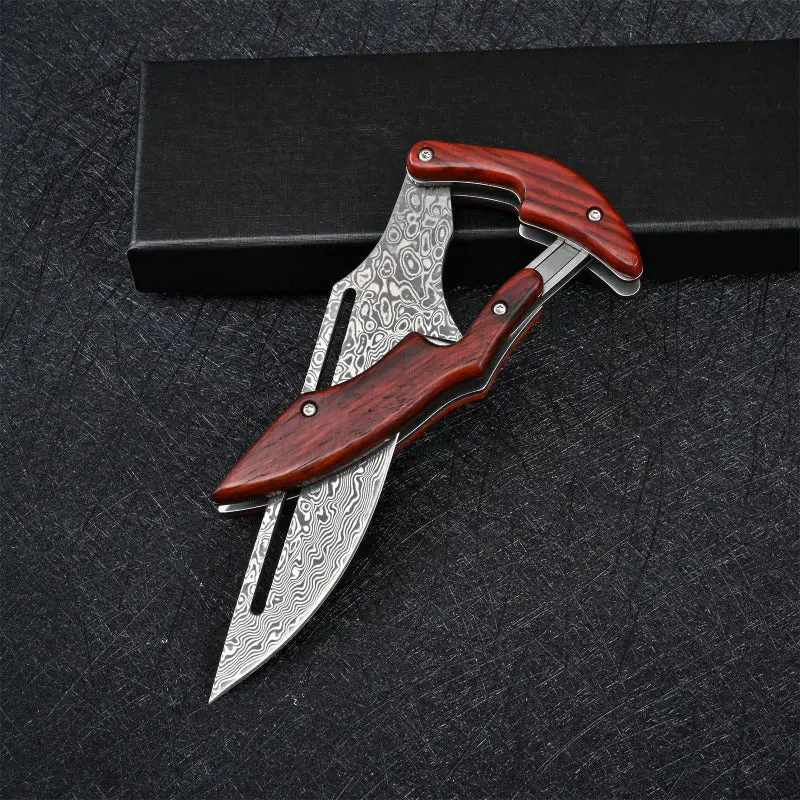 Mechanical folding knife - Tophatter Daily Deals