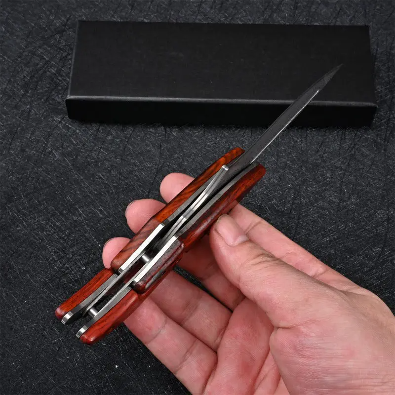 Mechanical folding knife - Tophatter Daily Deals