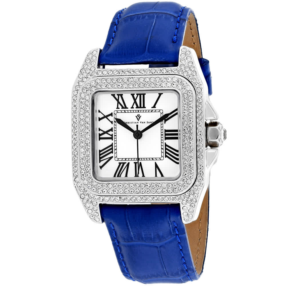 Christian Van Sant Women's Radieuse // CV4422 White Watches - Tophatter Daily Deals