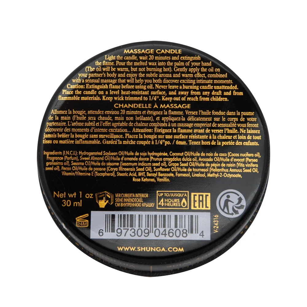 Mini Massage Candle – Soy-Based Travel Size Massage Candle > Candles > Massage - Tophatter Daily Deals