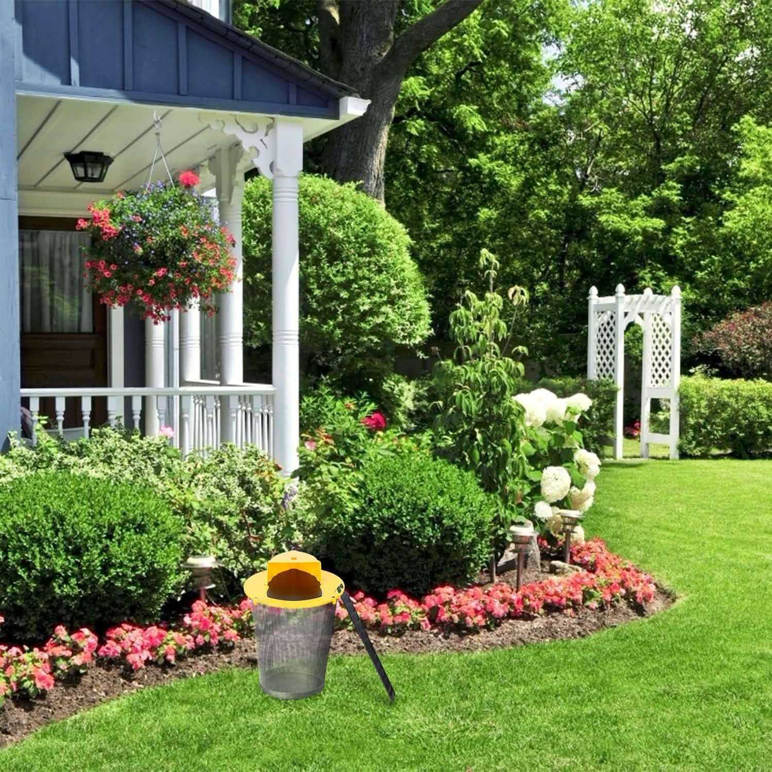 Humane Bucket Lid Mouse Trap with Ladder Auto Reset Pest Control - Tophatter Daily Deals