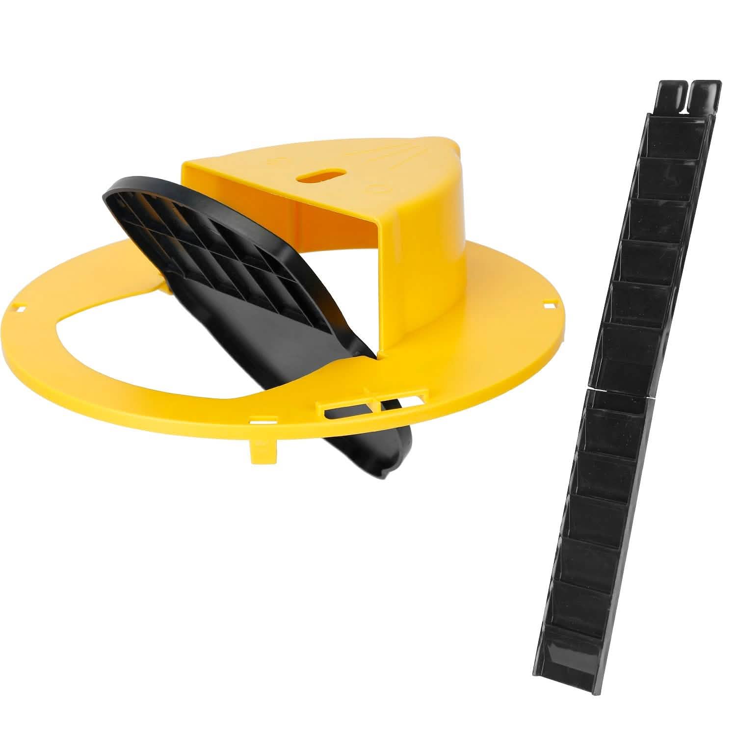 Humane Bucket Lid Mouse Trap with Ladder Auto Reset Pest Control - Tophatter Daily Deals