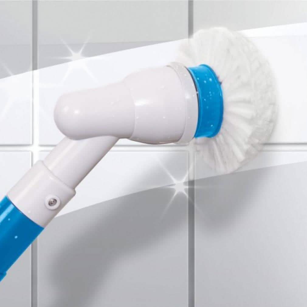 Electric Spin Scrubber Cordless Scrubber Brush with Long Handle Household Appliances - Tophatter Daily Deals