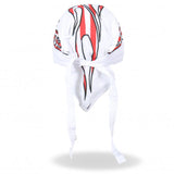 Hot Leathers American Bike Headwrap White Premium Durag Cap Headwrap - Tophatter Daily Deals