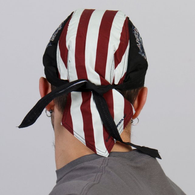 Hot Leathers American Ride Eagle Headwrap Premium Flag Du-Rag Headwrap - Tophatter Daily Deals