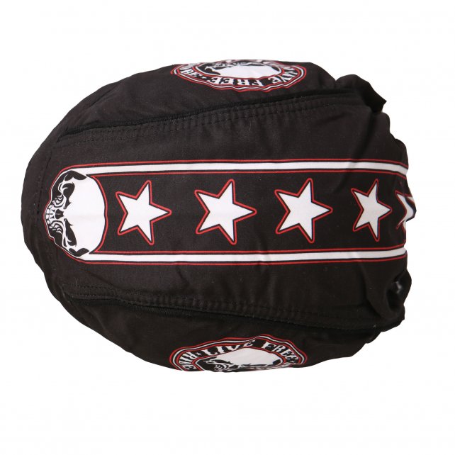 Hot Leathers Stencil Skull Headwrap Premium Biker Live Free Du-Rag Headwrap - Tophatter Daily Deals