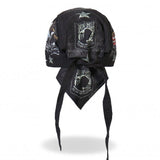 Hot Leathers All Gave Some Headwrap Premium POW Military Biker Du-Rag Headwrap - Tophatter Daily Deals