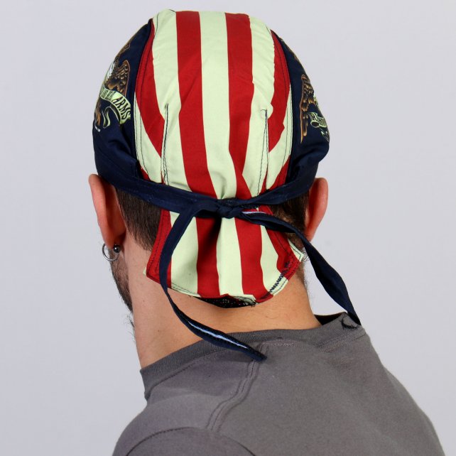 Hot Leathers Keep And Bear Arms Headwrap Premium Biker Du-Rag Headwrap - Tophatter Daily Deals