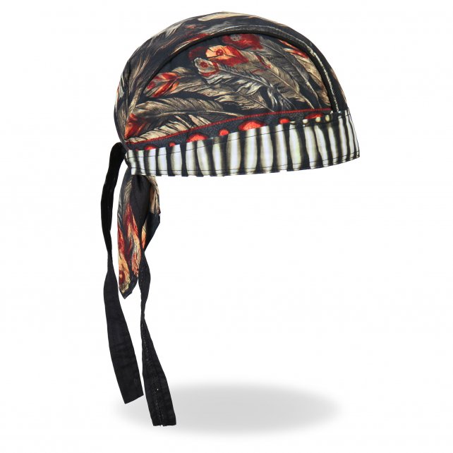 Hot Leathers Premium Headwrap Du-Rag Native American Headdress Headwrap - Tophatter Daily Deals