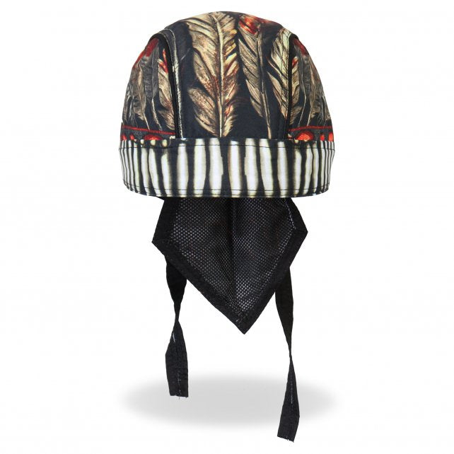 Hot Leathers Premium Headwrap Du-Rag Native American Headdress Headwrap - Tophatter Daily Deals
