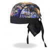 Hot Leathers USA Eagle Premium Headwrap Patriotic Biker Du-Rag Headwrap - Tophatter Daily Deals
