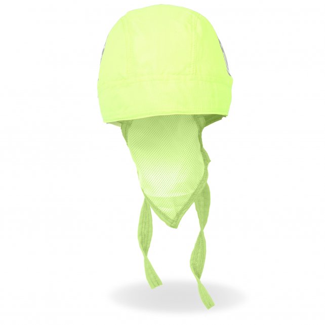 Hot Leathers Safety Green 2nd Amendment Premium Headwrap Hi-Vis Du-Rag Headwrap - Tophatter Daily Deals