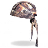Hot Leathers Eagle Clouds Headwrap Premium V-Twin Biker Du-Rag Headwrap - Tophatter Daily Deals