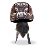 Hot Leathers Eagle Clouds Headwrap Premium V-Twin Biker Du-Rag Headwrap - Tophatter Daily Deals