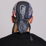 Hot Leathers Freedom Eagle Headwrap Premium Patriotic Biker Du-Rag Headwrap - Tophatter Daily Deals