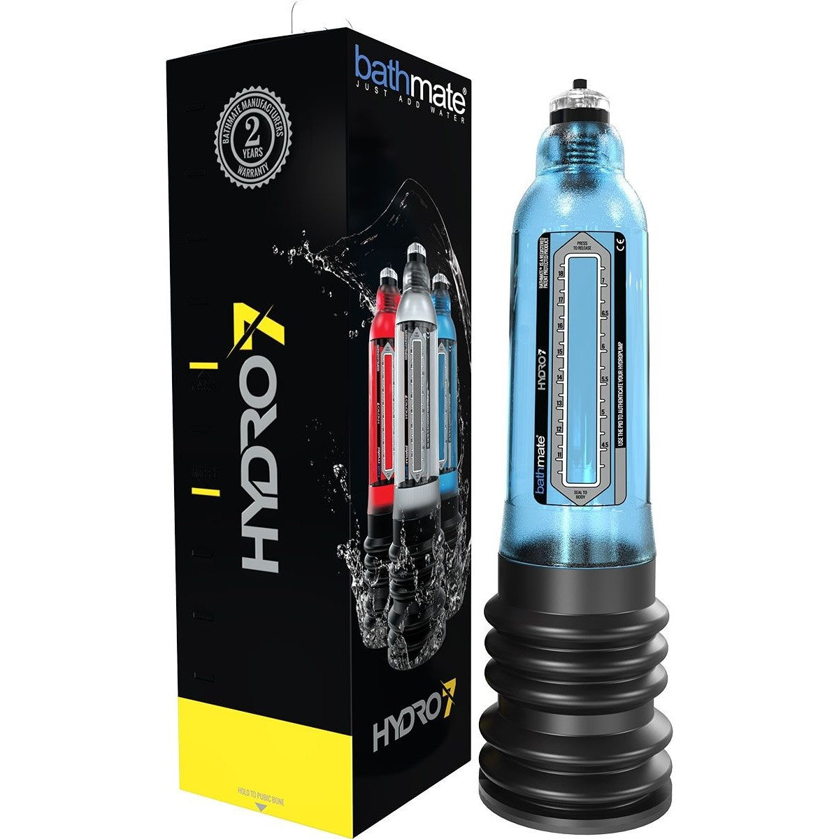 Bathmate Hydro7 Penis Pump in Aqua Blue Penis Pumps - Tophatter Daily Deals