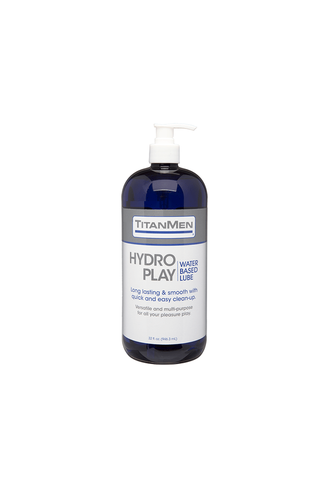 Doc Johnson - TitanMen - Hydro Play - Water-Based Lubricant - Assorted Sizes 32oz Liquid - Tophatter Daily Deals