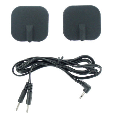 Zeus Deluxe Black Electro Pads Pack of Two E-STIM TOYS - Tophatter Daily Deals