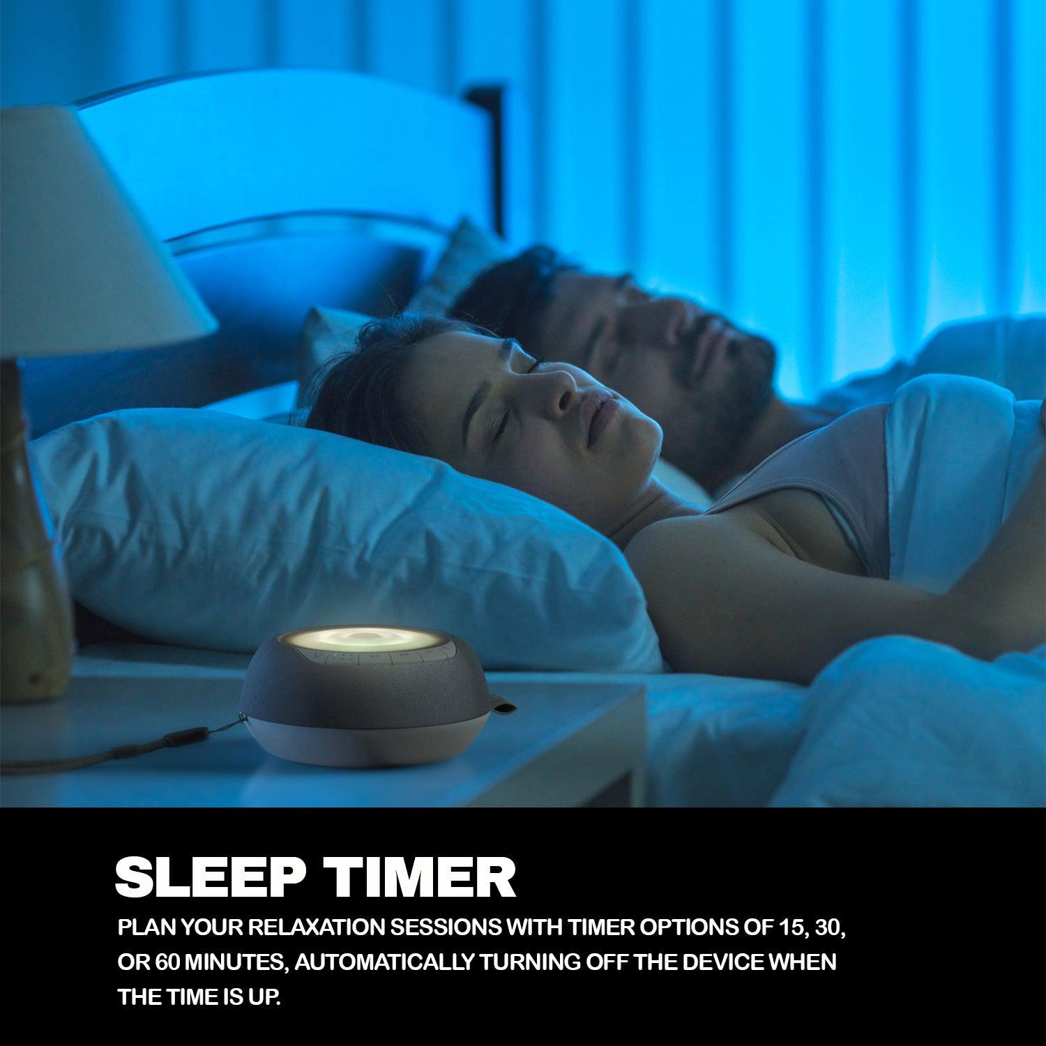 Sound Machines for Sleeping - Calming Sleep Aid White Noise Therapy Sound Machine Personal Care - Tophatter Daily Deals