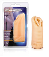 Sexy Snatch Natural Masturbator Sleeve with Pleasure Pearls > Sex Toys For Men > Masturbators > Manual - Tophatter Daily Deals