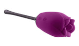 Playboy Pleasure PETAL Vibrator with Tongue-Flicking Head > Sex Toys For Ladies > Rose Stimulators - Tophatter Daily Deals