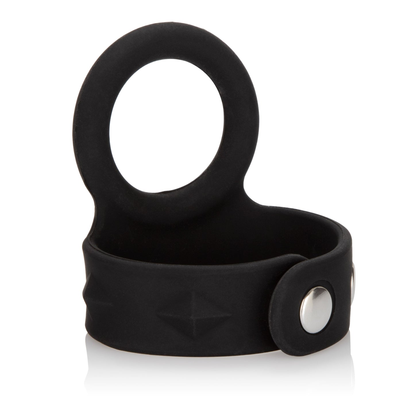 Silicone Adjustable Tri-Snap Scrotum Support Ring Large – Comfortable Silicone Support Ring > Cock Ring > Adjustable - Tophatter Daily Deals