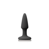 Colours Pleasures Black Mini – Satin Smooth 7cm Insertable Silicone Butt Plug > Anal Range > Butt Plugs - Tophatter Daily Deals