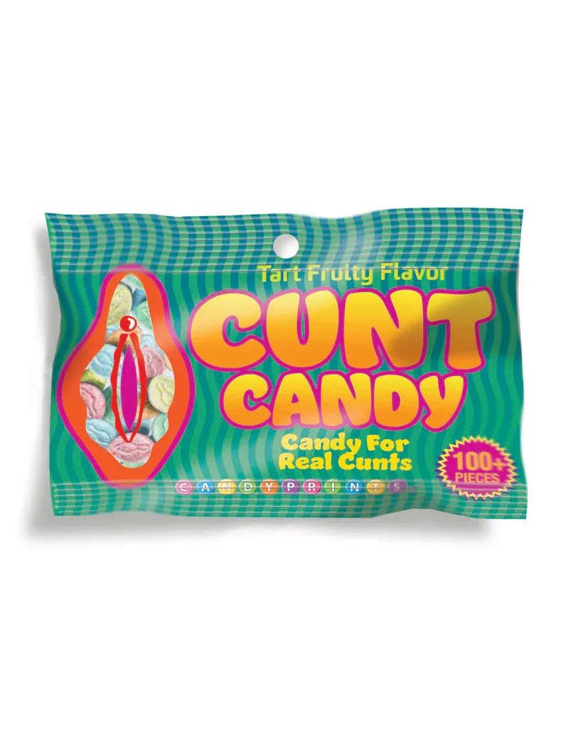Cunt Candy 3oz Bag – Tart Vagina-Shaped Candy Snack Bag > Novelties > Candy & Edible Items - Tophatter Daily Deals