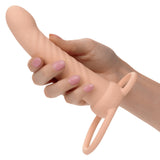 Performance Maxx Ribbed Dual Penetrator Liquid Silicone Waterproof Vibrating Probe > Dildos > Neutral Dildos - Tophatter Daily Deals