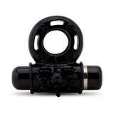 Nu Sensuelle Ultra Flex Mate (Black / Clear) – Couples Ring with Vibration > Cock Ring > Vibrating - Tophatter Daily Deals