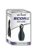 Score Head Game – Textured Vibrating Masturbator with LED > Sex Toys For Men > Masturbators > Vibrating - Tophatter Daily Deals