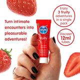Skins Fruity Tubes 12ml Watermelon Strawberry Mango Lubricants > Lube > Flavoured - Tophatter Daily Deals