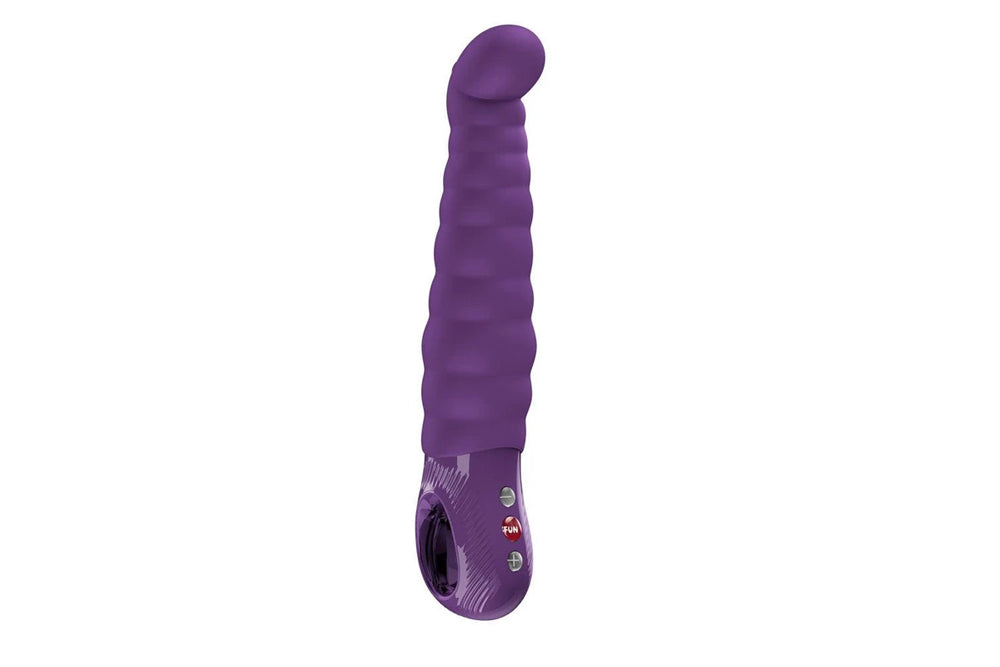 Fun Factory Patchy Paul (Dark Violet) – 23 cm USB-C Rechargeable Vibrator > Vibrators > G-Spot - Tophatter Daily Deals