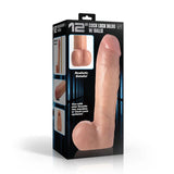 Cock Lock 12 Inch Dildo With Balls (Light) – Realistic 12 Inch Dildo > Dildos > Oversized Toys - Tophatter Daily Deals