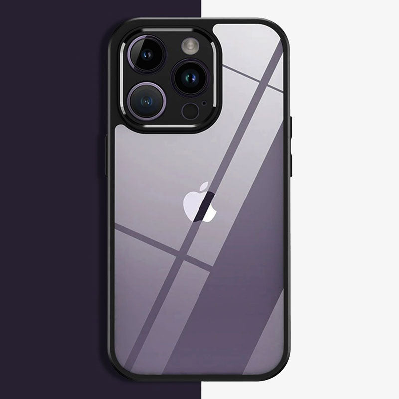 Clear iPhone Case With Reinforced Edge Slim Drop Protection - Tophatter Daily Deals
