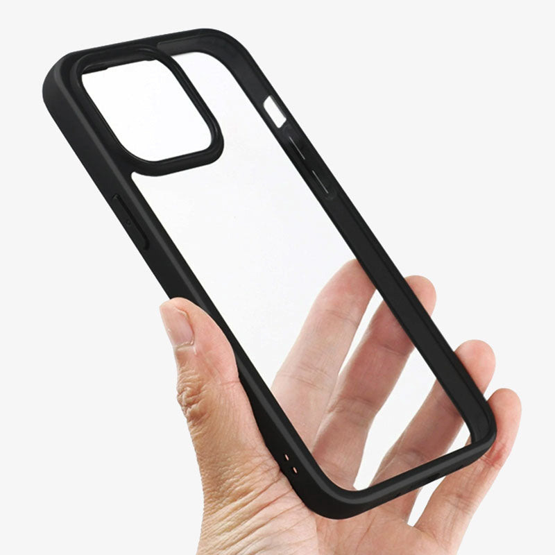 Clear iPhone Case With Reinforced Edge Slim Drop Protection - Tophatter Daily Deals