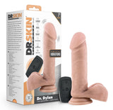Dr. Skin Dr. Dylan (Vanilla) – Waterproof Rechargeable 7-Inch Vibrating Dildo With Remote Control > Vibrators > Realistic Vibrators - Tophatter Daily Deals