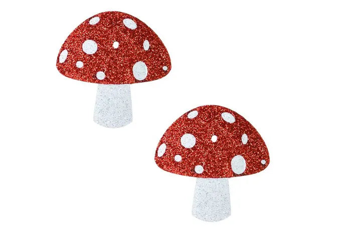 Almost Emoji Sparkly Shroom – Decorative Nipple Cover Pasties > Clothes > Pasties - Tophatter Daily Deals