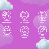 Skins Touch The Glee Spot 155mm Silicone Vibrator > Sex Toys For Ladies > G-Spot Vibrators - Tophatter Daily Deals