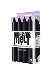 Icon Brands - Make Me Melt - Warm Drip Candles - Black BDSM - Tophatter Daily Deals