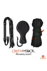 Icon Brands - Orange is the New Black - Kit 3 - 50 Lashes Slave Kit BDSM - Tophatter Daily Deals