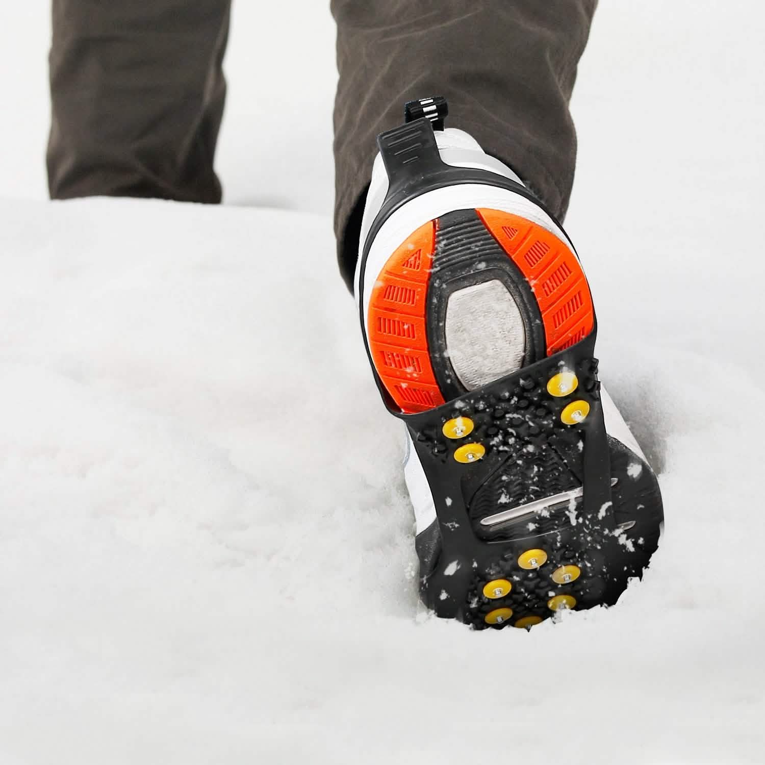 Ice Snow Grips Anti Slip Over Shoe Men's Shoes - Tophatter Daily Deals