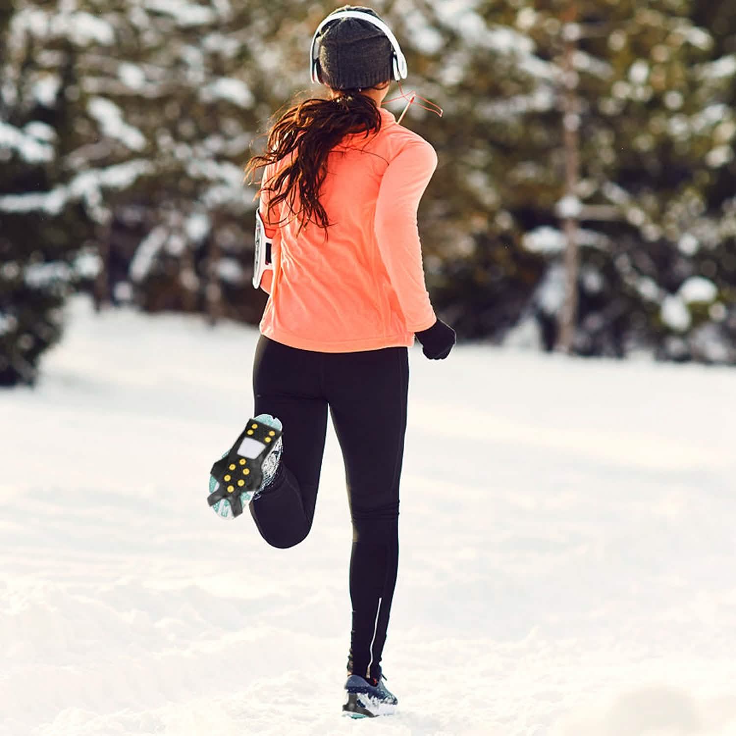 Ice Snow Grips Anti Slip Over Shoe Men's Shoes - Tophatter Daily Deals