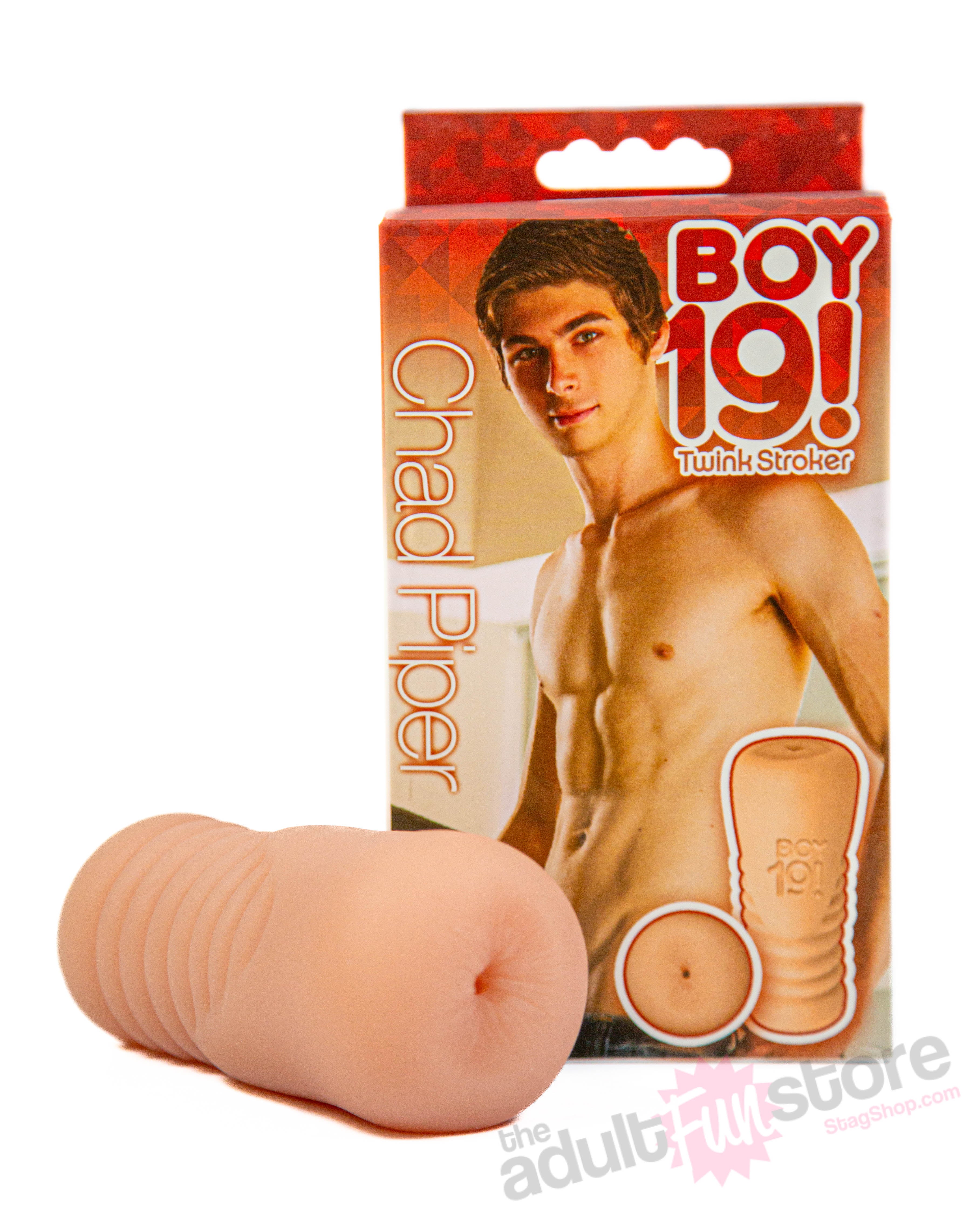 Icon Brands - BOY 19 Teen Twink - Chad Piper - Custom Anal Masturbator Sex Toy - Tophatter Daily Deals