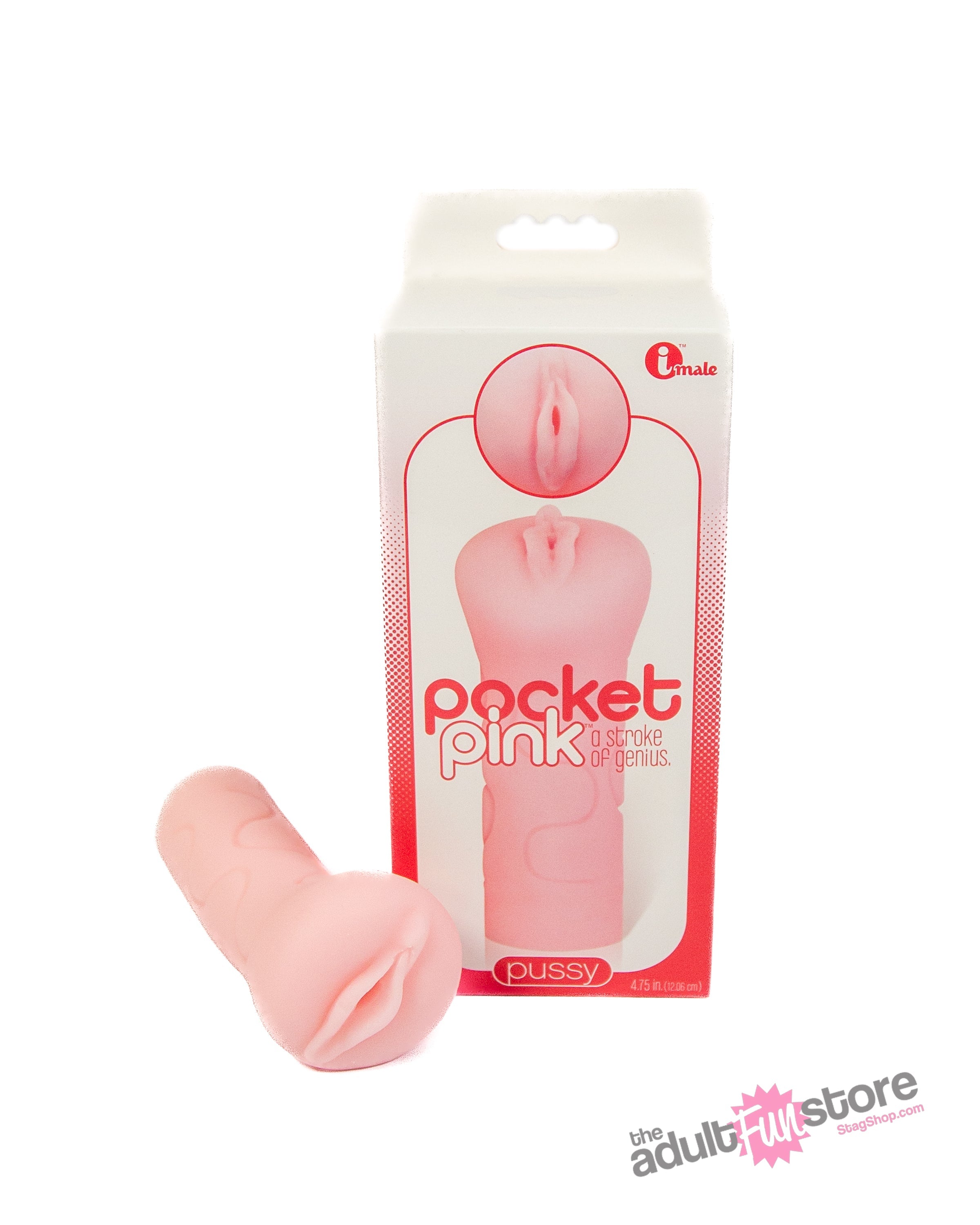 Icon Brands - Pocket Pink Pussy Stroker - Pink Sex Toy - Tophatter Daily Deals