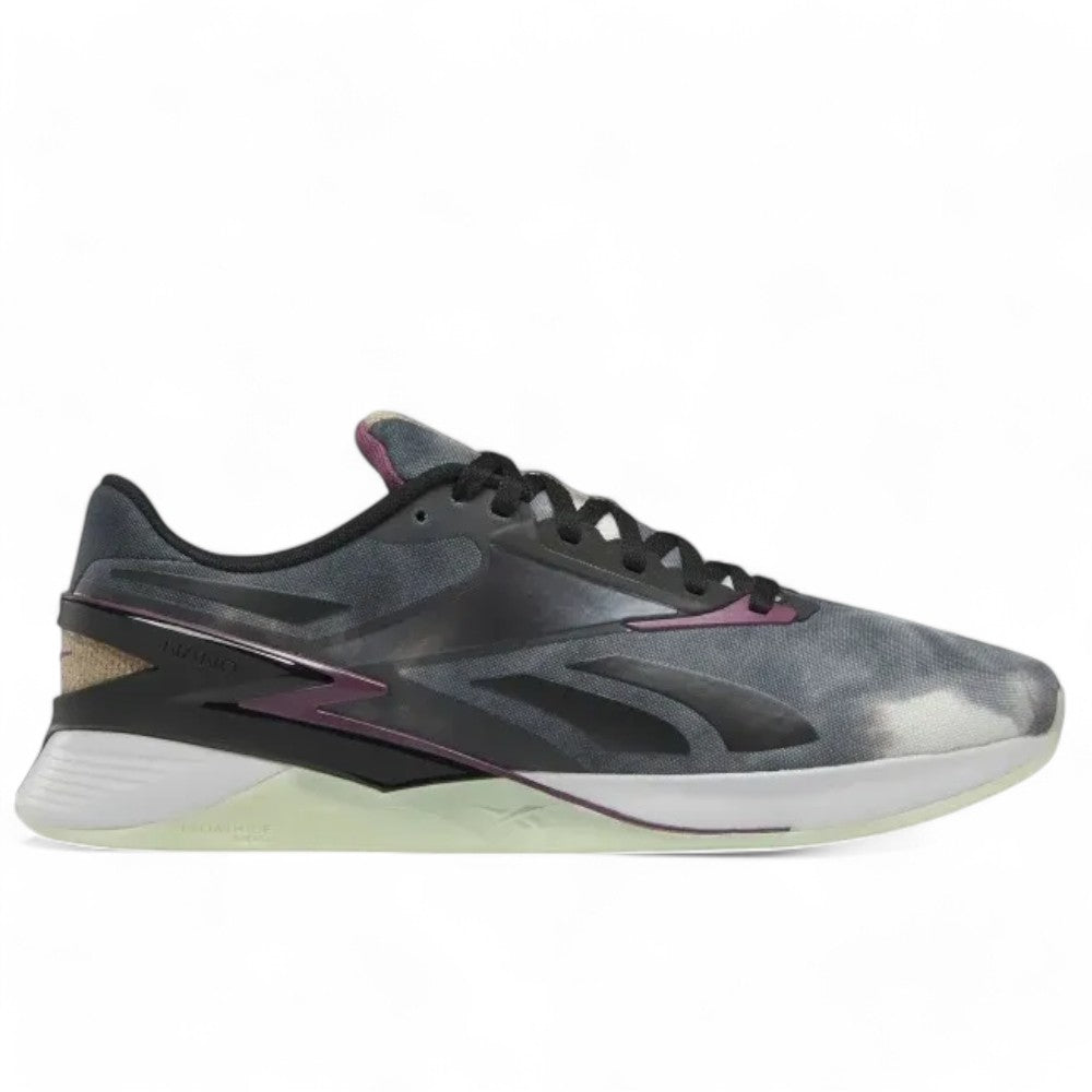 Reebok Men's Nano X3 Shoes - Cblack/Wasplm/Stoglw Cblack Wasplm Stoglw 4.5 Footwear - Tophatter Daily Deals