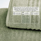 Luxury Combed Cotton Bath Towel Set - Karina Collection Bath - Tophatter Daily Deals